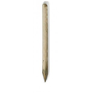 Poste de madera tratada, de 2m alto. (Ø 6/8 cm. diámetro) Pino.