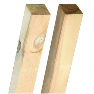 postes cuadrados para vallas de madera